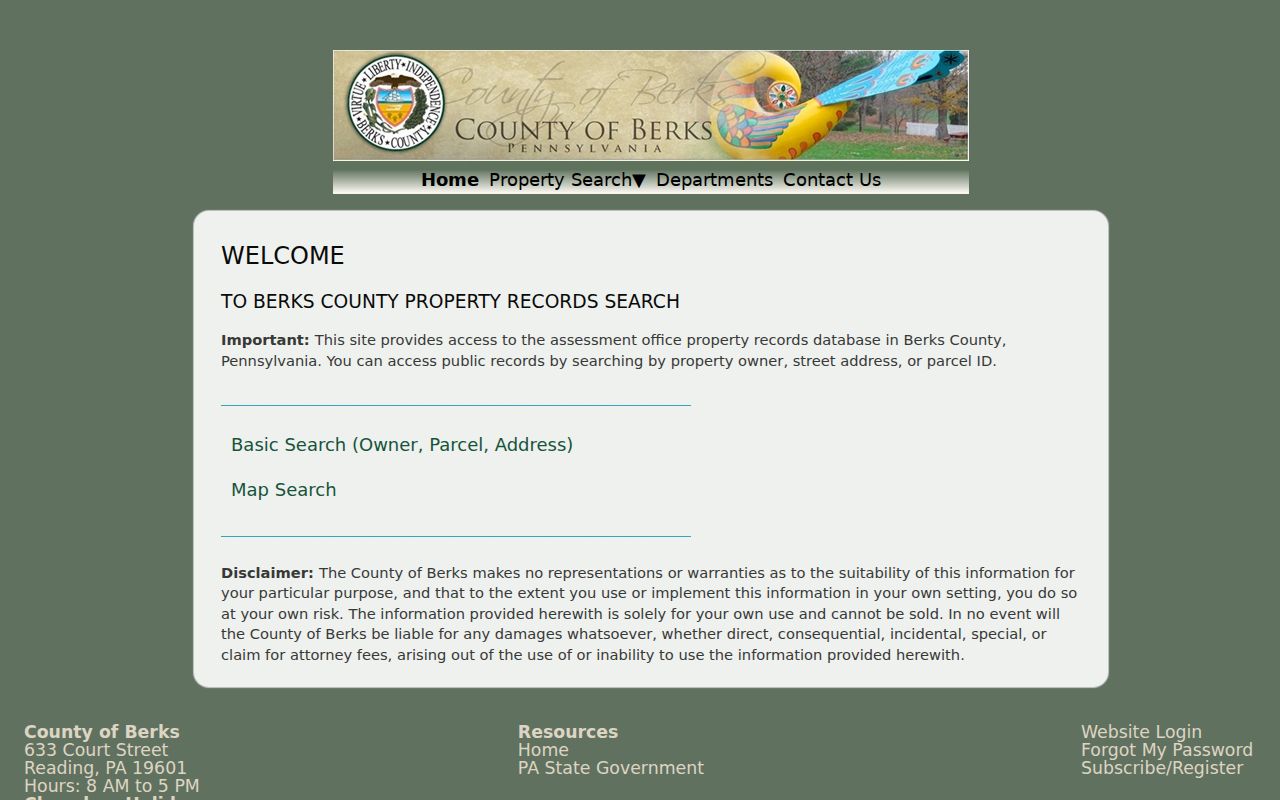 Spring Township residents directory property-records search