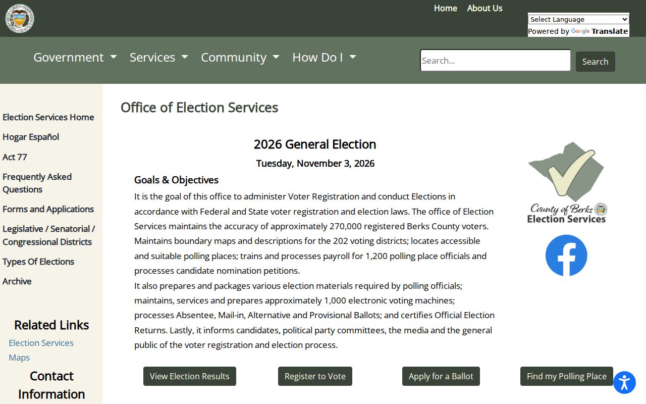 Spring Township neighbors voter-list request through Berks Election Services